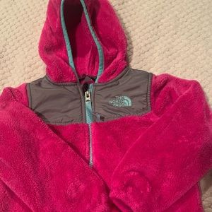 North Face Osito Jacket 3T pink